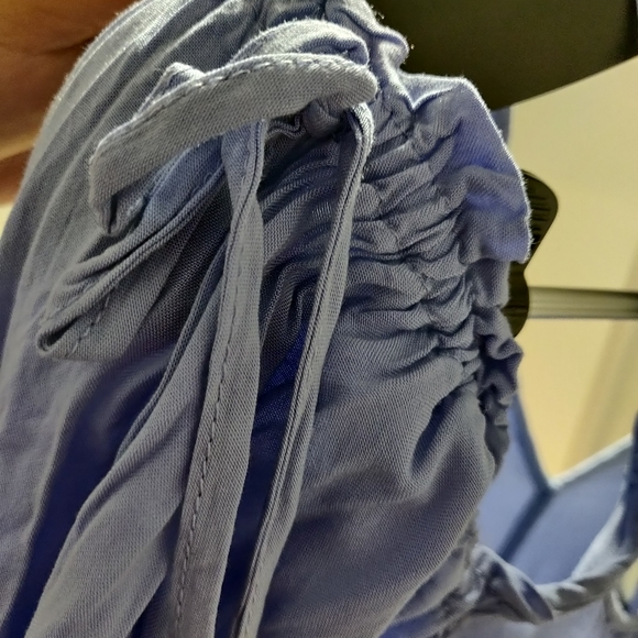 Baby Blue Button Top - Picture 5 of 7